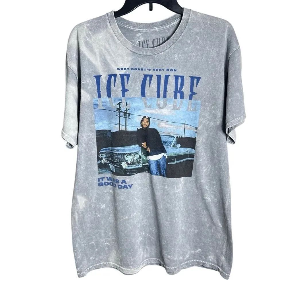 Ice Cube "It Was a Good Day" West Coast graphic t-shirt Size Large
